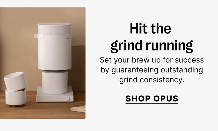 Hit the grind running - Shop Opus