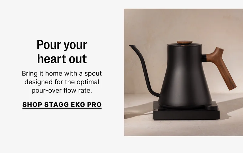 Pour your heart out- Shop Stagg EKG Pro
