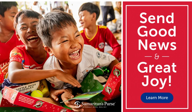 Send Good News & Great Joy! - Click Here to Learn More
