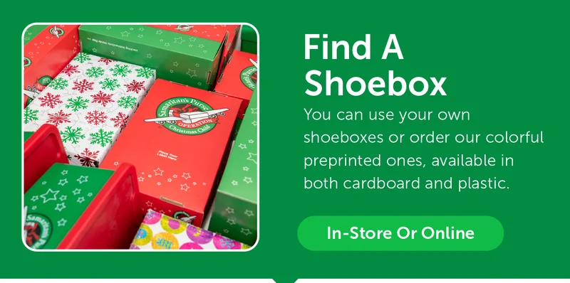 Find A Shoebox - In-Store Or Online