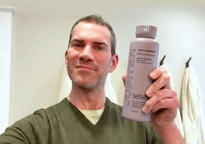 “Within three or four days of use, I noticed something: almost no flakes.”    Steven John