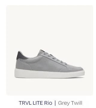 TRVL LITE Rio Twill Sneaker - Image
