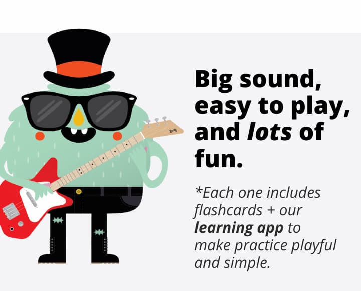 Big sound, easy to play, and lots of fun.