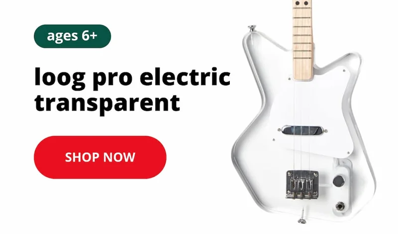loog pro electric transparent