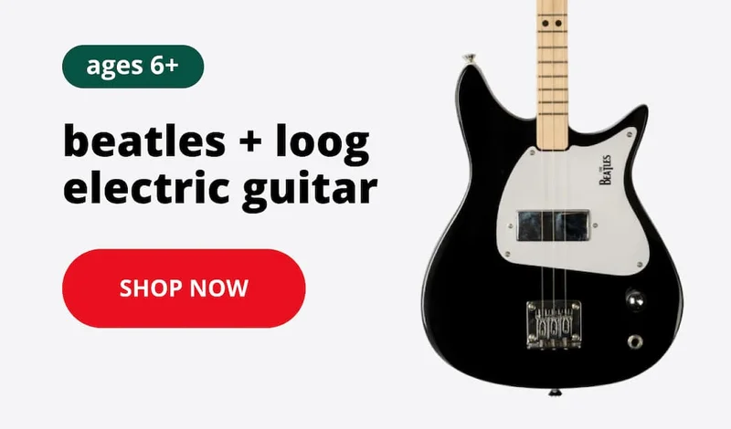 beatles + loog electric guitar