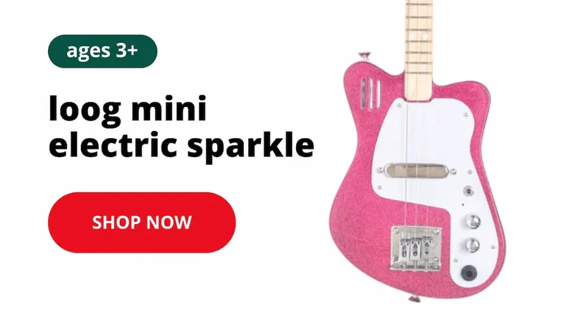 loog mini electric sparkle