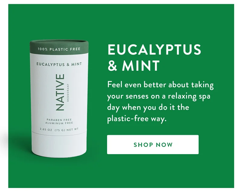 EUCALYPTUS & MINT | Feel even better about taking your senses on a relaxing spa day when you do it the plastic-free way. | SHOP NOW