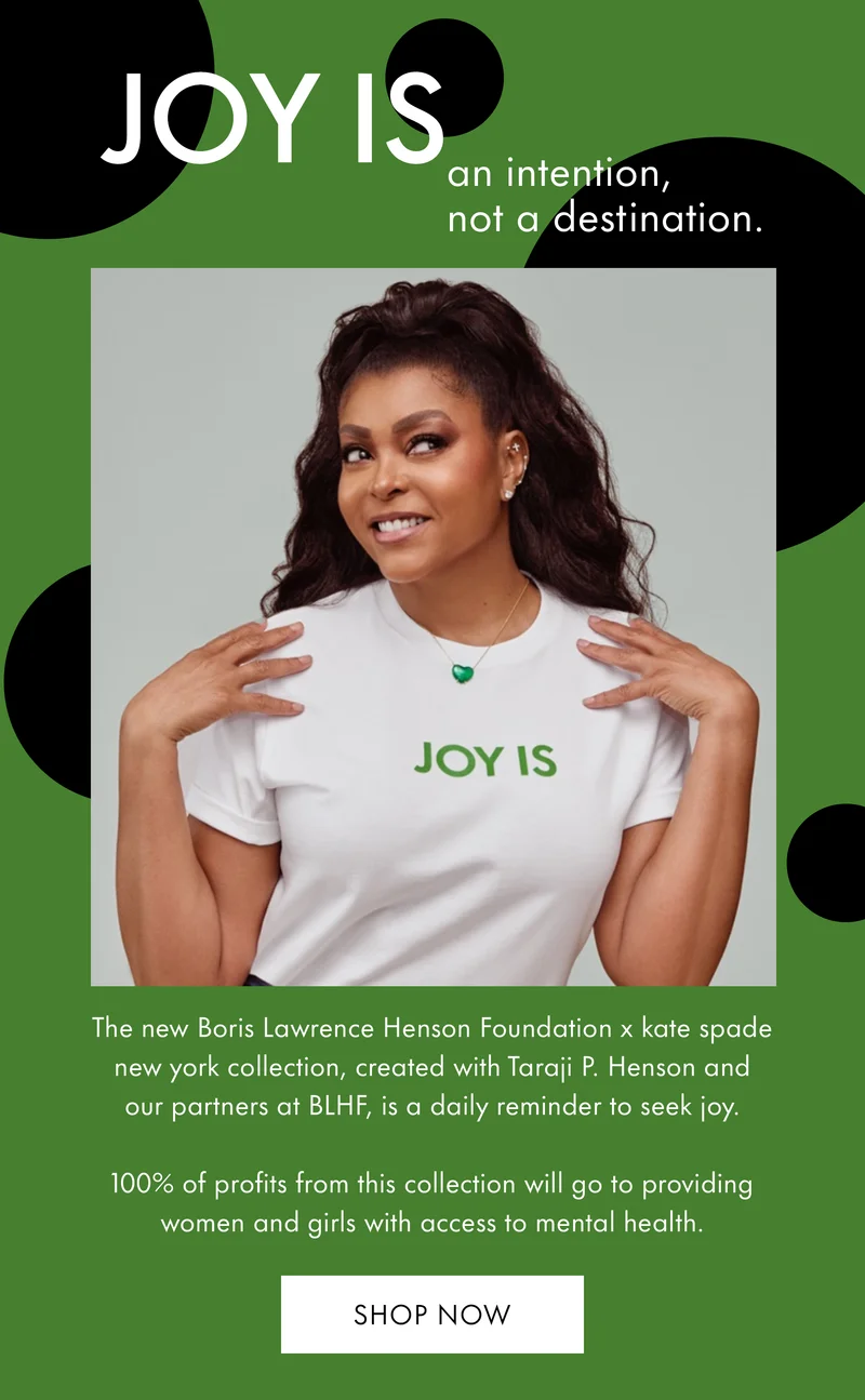 Joy is an intention, not a destination. Shop Now.