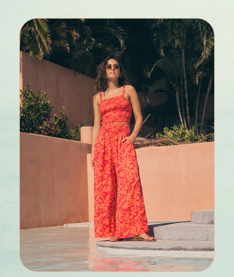 Gia Pant and Tank