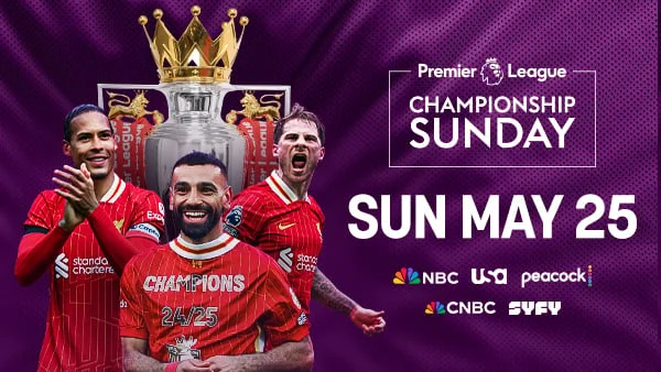 Premier League Championship Sunday - May 25