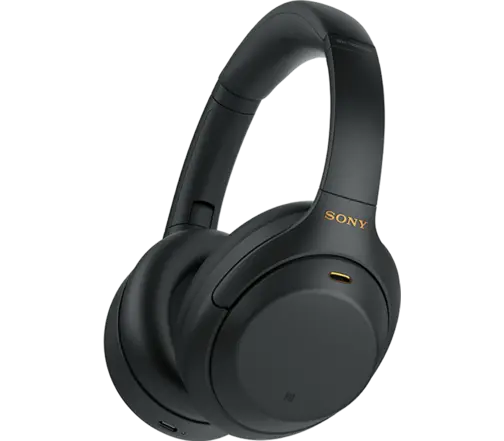 Sony  Premium Noise Cancelling Wireless Over-The-Ear Headphones, Black
