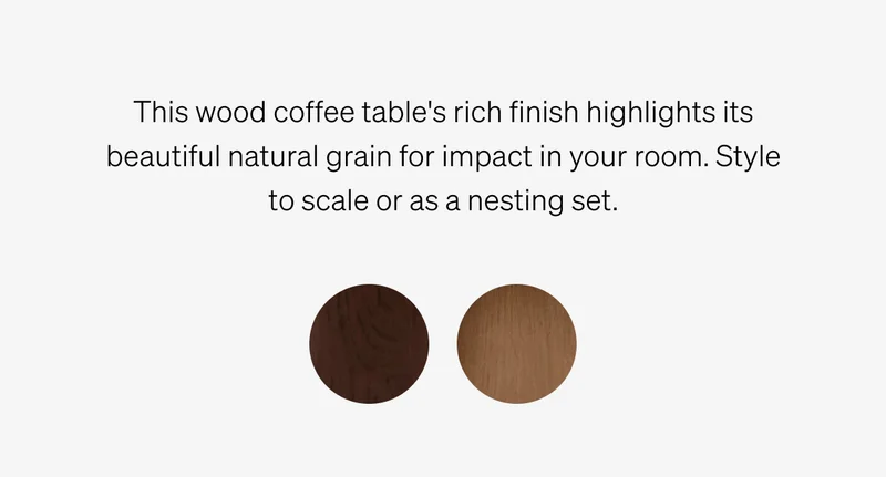 Shop Ombra Nesting Coffee Table