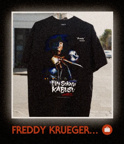Freddy Krueger Elm Sokagi Kabusu T-Shirt