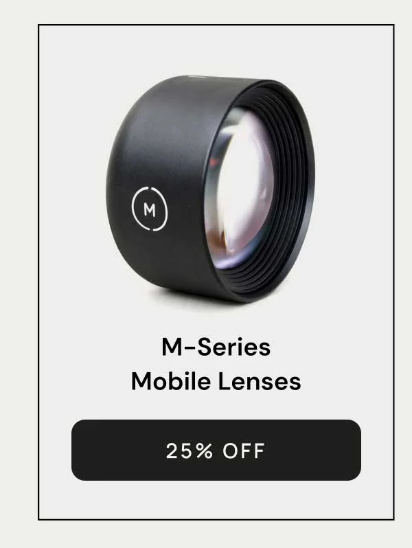 m-series lenses - 25% OFF