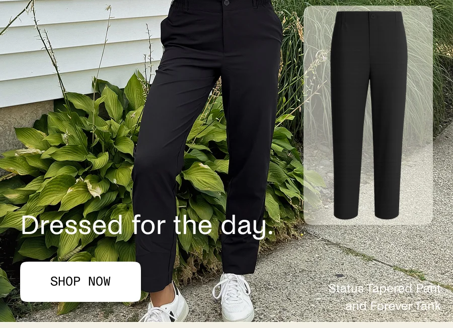 Status Tapered Pant in Black