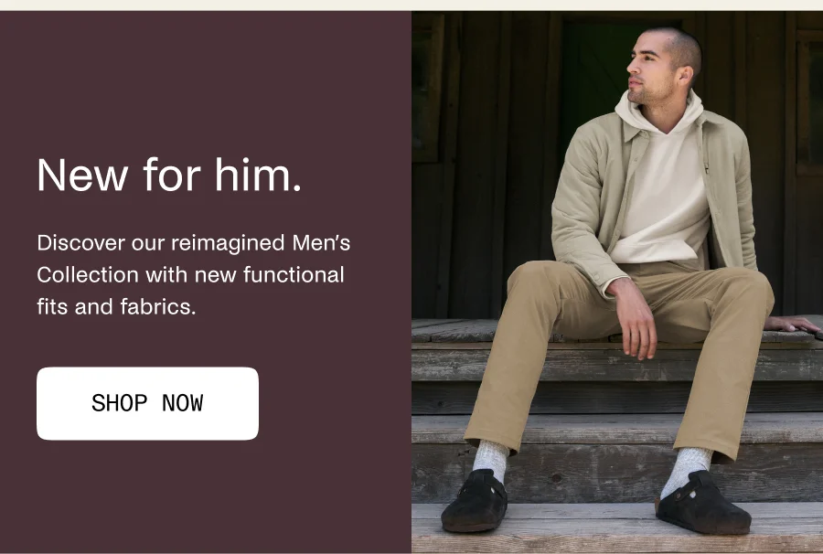 New for him.