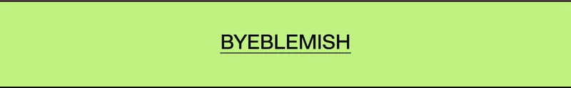 BYEBLEMISH