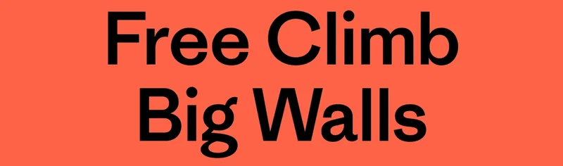 Free Climb Big Walls
