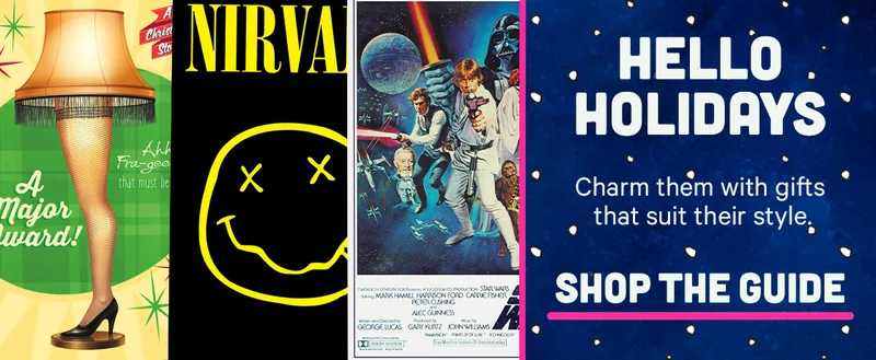 Hello Holidays! Charm them with gifts that suit their style - Shop the Guide