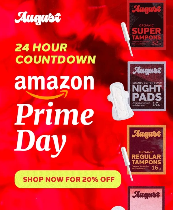 ON NOW AMAZON PRIME DAY [SHOP PRIME DAY]