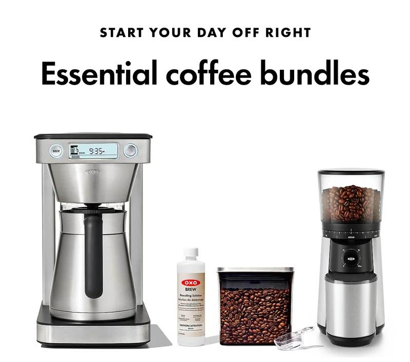 Start your day off right. Essential coffee bundles