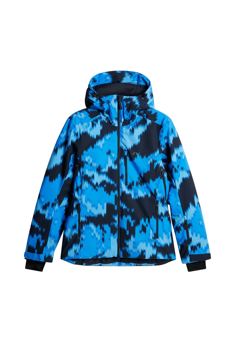 Image of Ace Jacket Printed / Warp Sonic Blue L