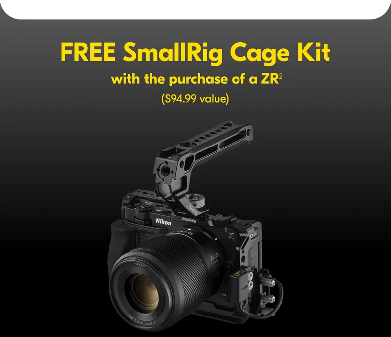 FREE SmallRig Cage Kit with the purchase of a ZR (2) ($94.99 value)
