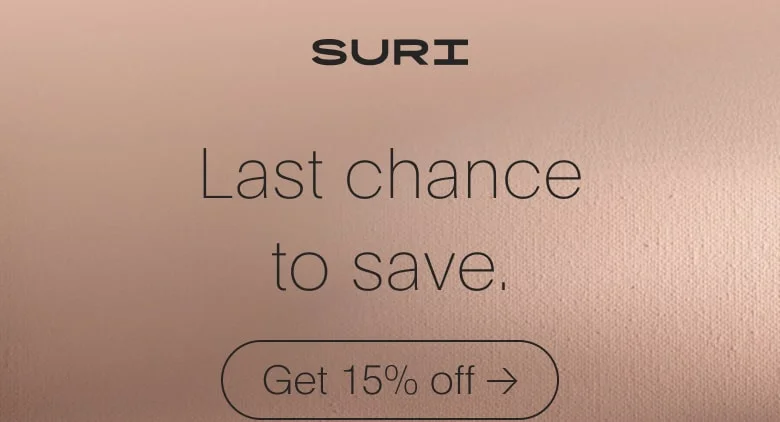 Last chance to save