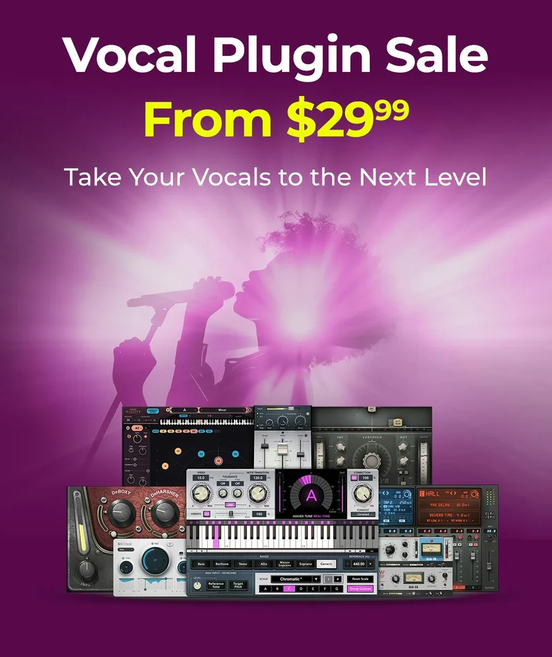 Vocal Plugin Sale | from $29.99