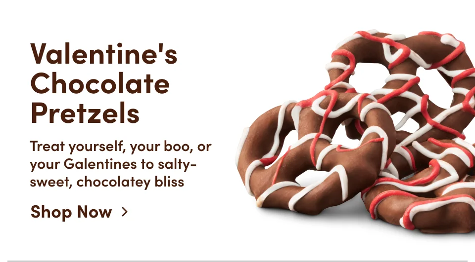 Valentine's Chocolate Pretzels Valentine's Chocolate Pretzels