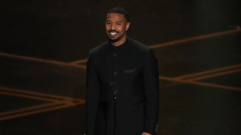Michael B. Jordan at the Oscars 2026