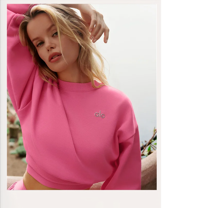 Cropped Accolade Crewneck