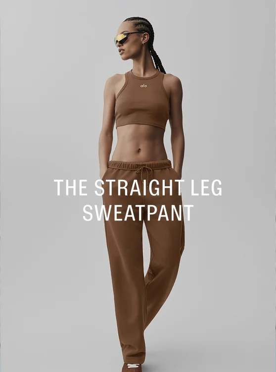 THE STRAIGHT LEG SWEATPANT