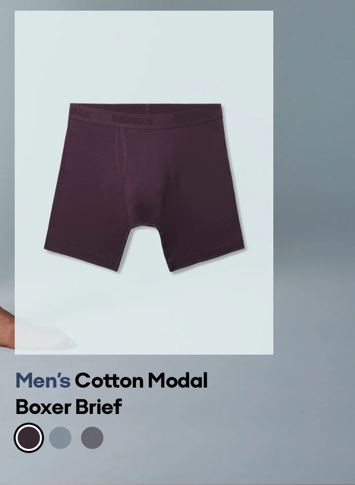 Men's Cotton Modal Boxer Brief