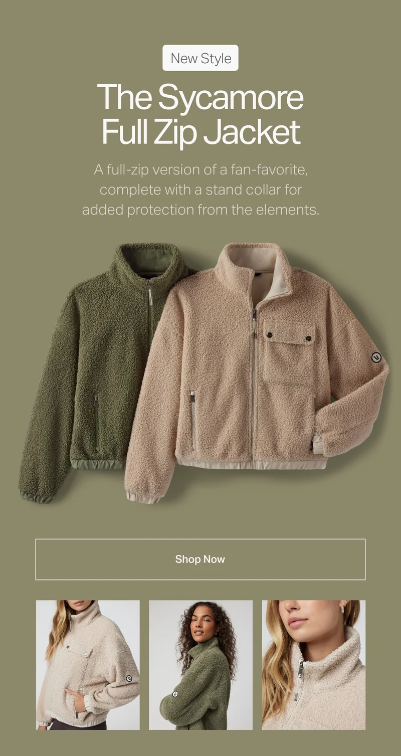The Sycamore Full Zip Jacket