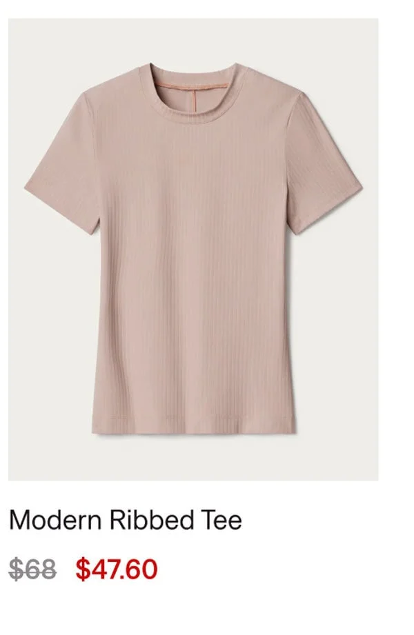 Modern Rib Tee