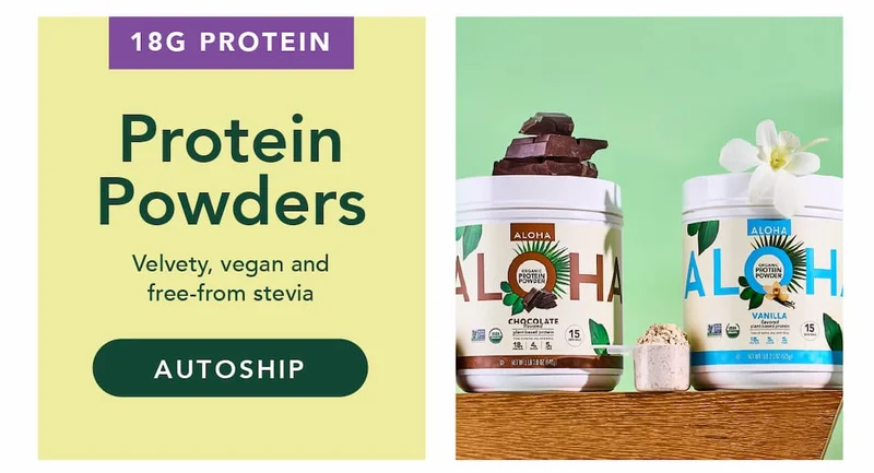 Create an autoship with protein powders!