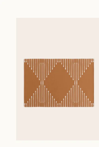 Geo (Rust) Rug