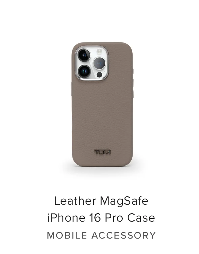 Leather MagSafe iPhone 16 Pro Case