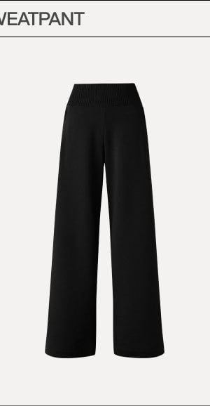sweatpant black