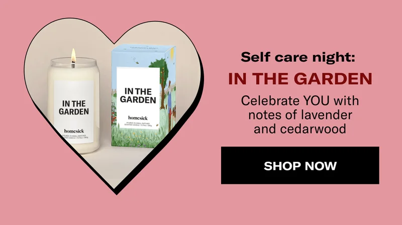 Self care night: | In The Garden | Celebrate YOU with notes of lavender and cedarwood | Shop now