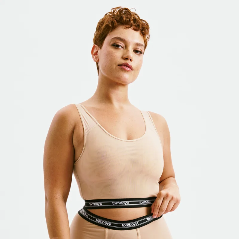 Image of Powermesh Essential Bra - Chai