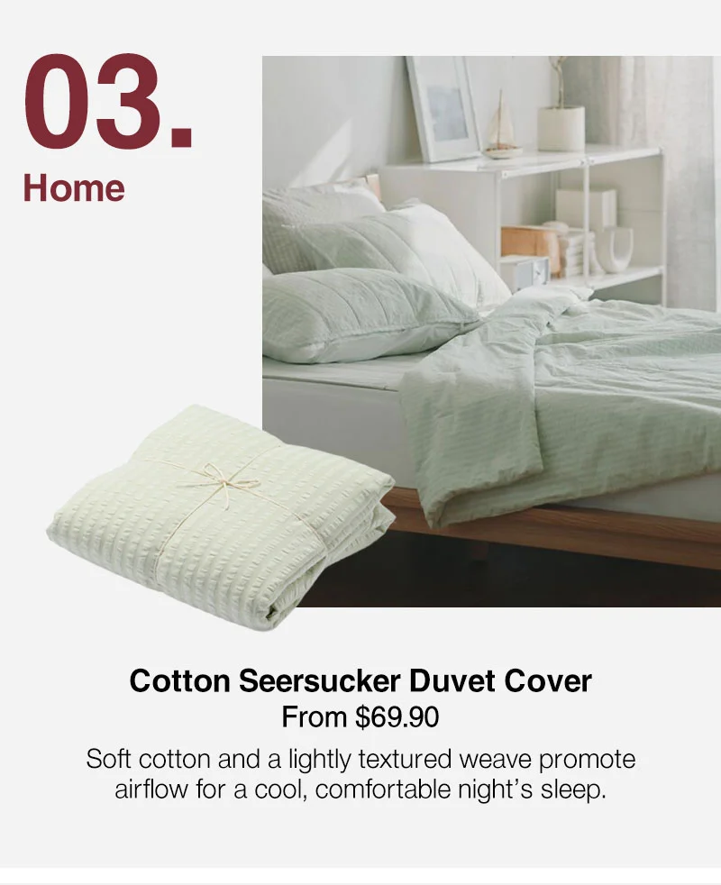 Shop Cotton Seersucker Duvet Cover