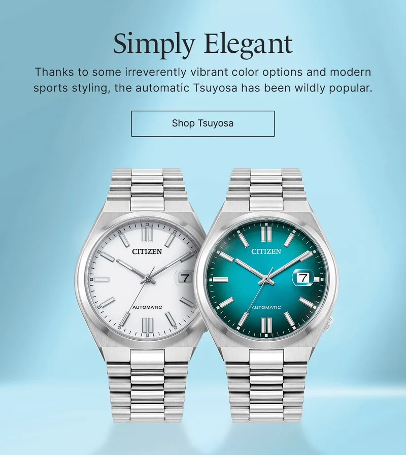 Simply Elegant. New "TSYOUSA" Collection watches.