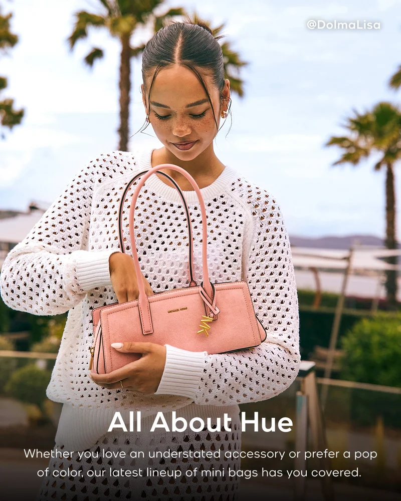 All About Hue Whether you love a pop of color or prefer an understated accessory, our latest lineup of mini bags has you covered.