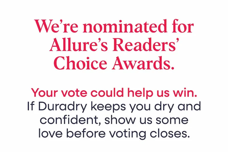 We're nominated for Allure's Readers Choice Awards