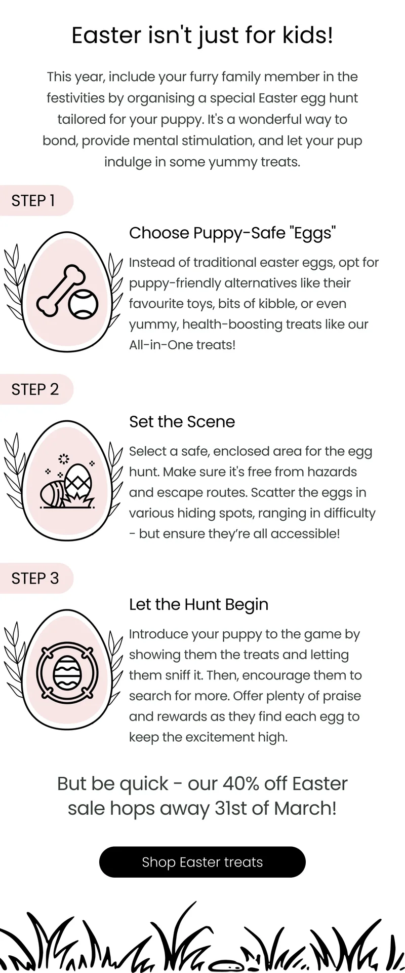 Easter isn't just for kids! - Shop Easter trreats