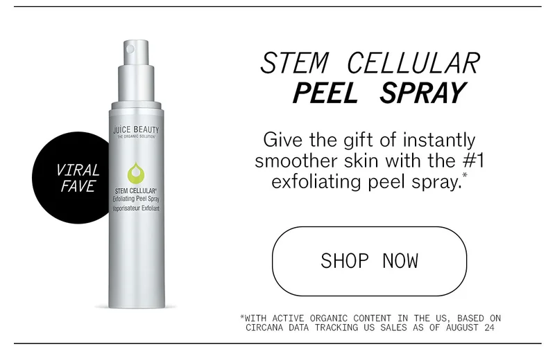 Stem Cellular Exfoliating Peel Spray