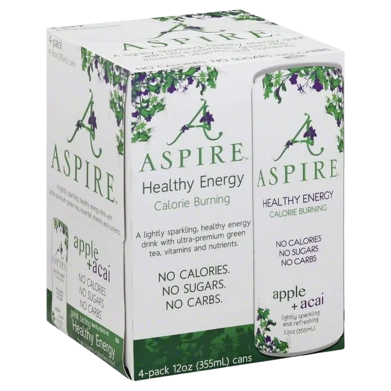 Image of Aspire Apple & Acai Energy (4 Pack)