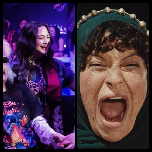 Lily Gladstone in "The Wedding Banquet" and Alia Shawkat in "Atropia"